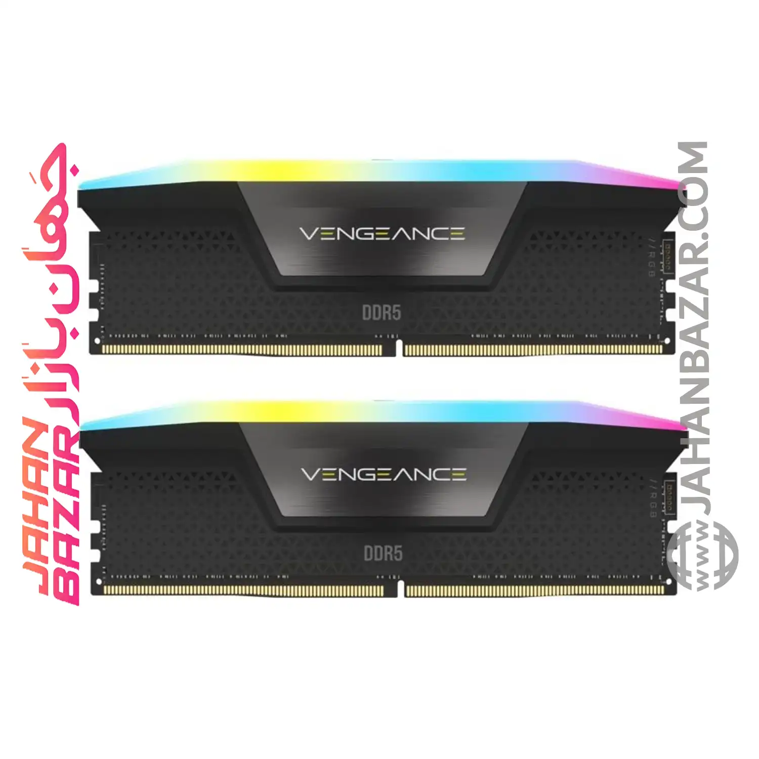 خرید رم کورسیر Corsair DDR5 5200 MHz VENGEANCE RGB 96 GB از جهان بازار