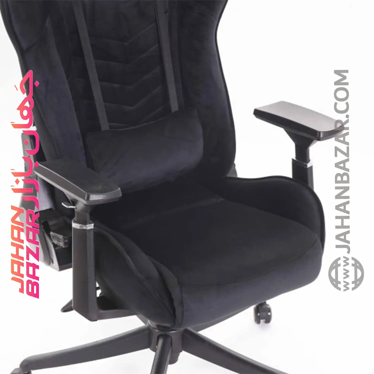 صندلی گیمینگ رنزو RENZO FABRIC Black - تصویر 8