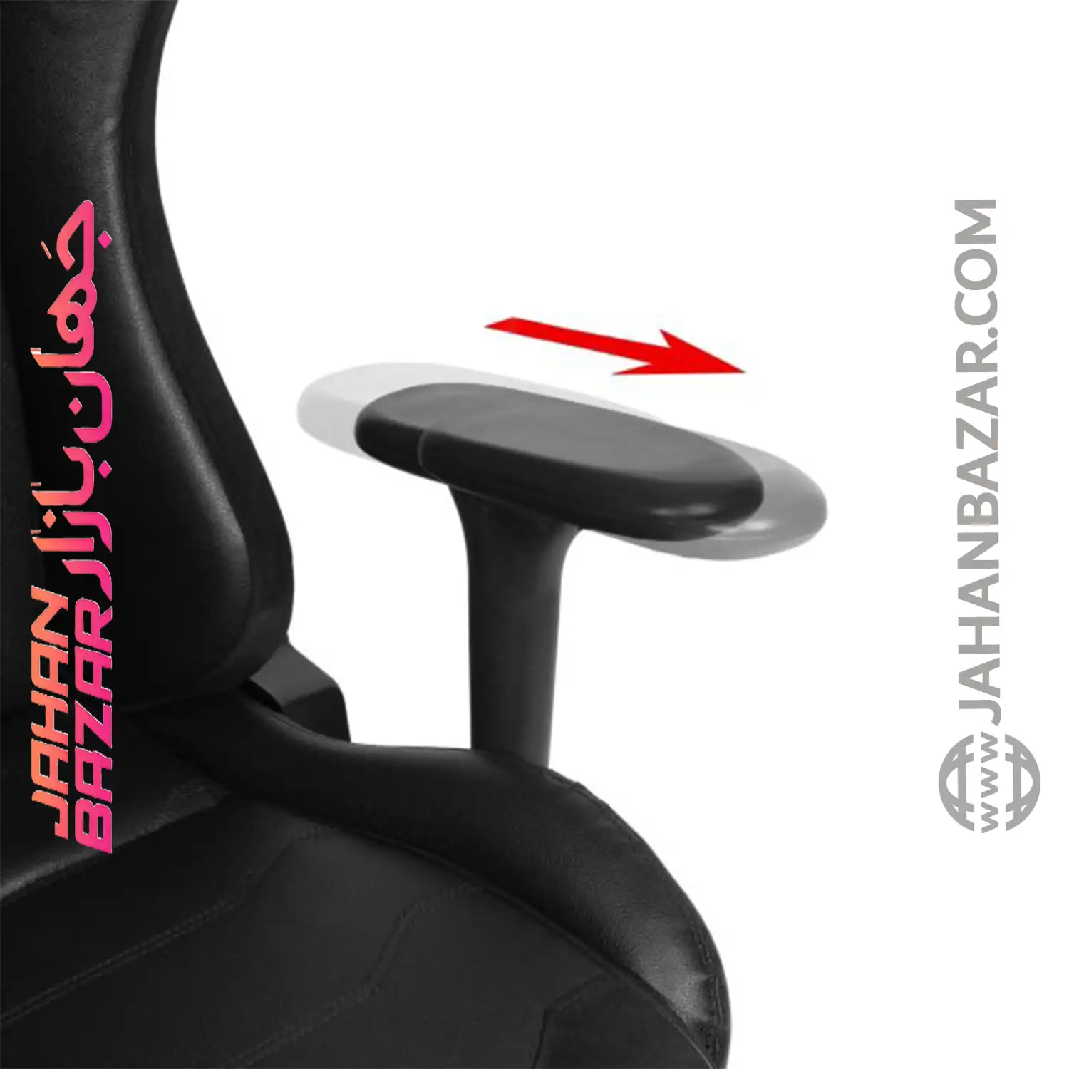 صندلی گیمینگ رنزو مدل RENZO Imperial XL Carbon Black - تصویر 15