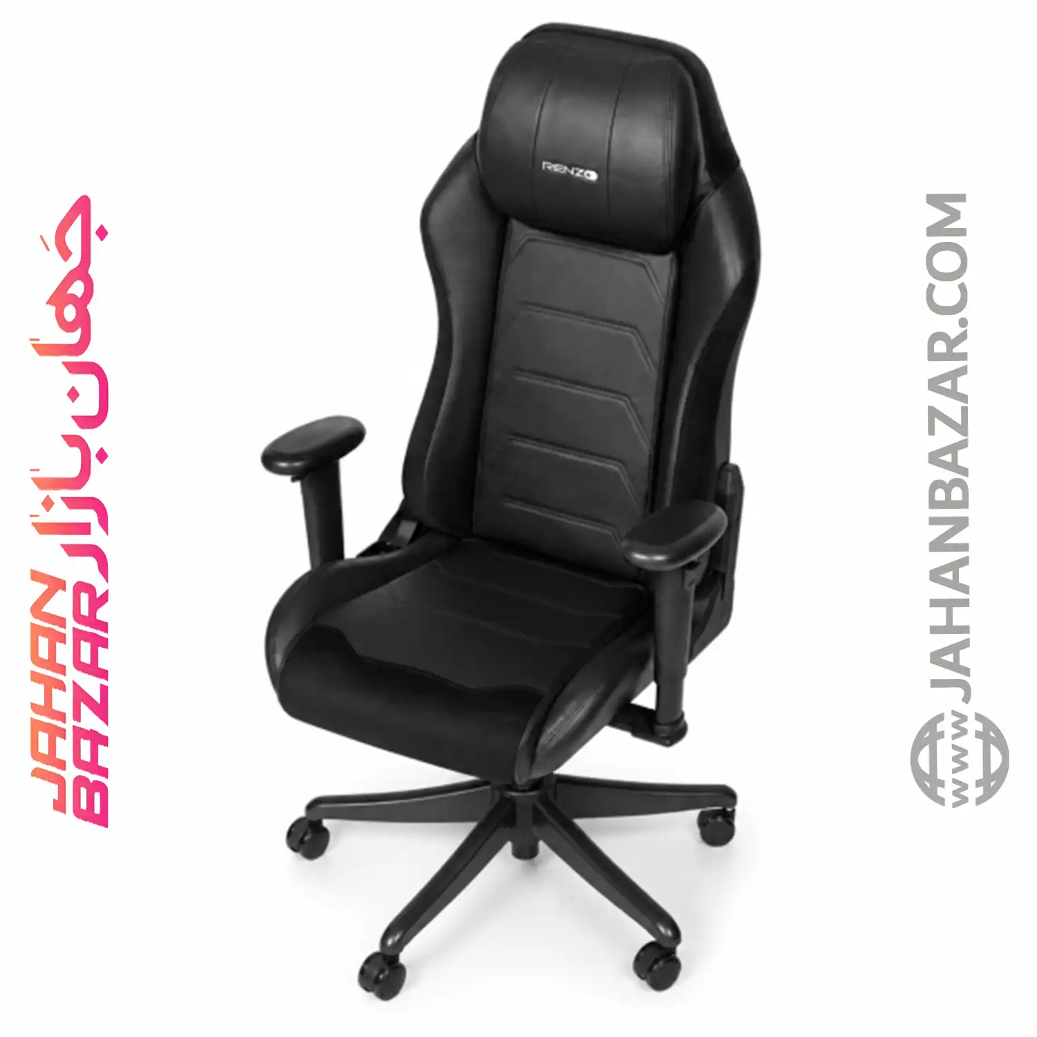 صندلی گیمینگ رنزو مدل RENZO Imperial XL Carbon Black - تصویر 4