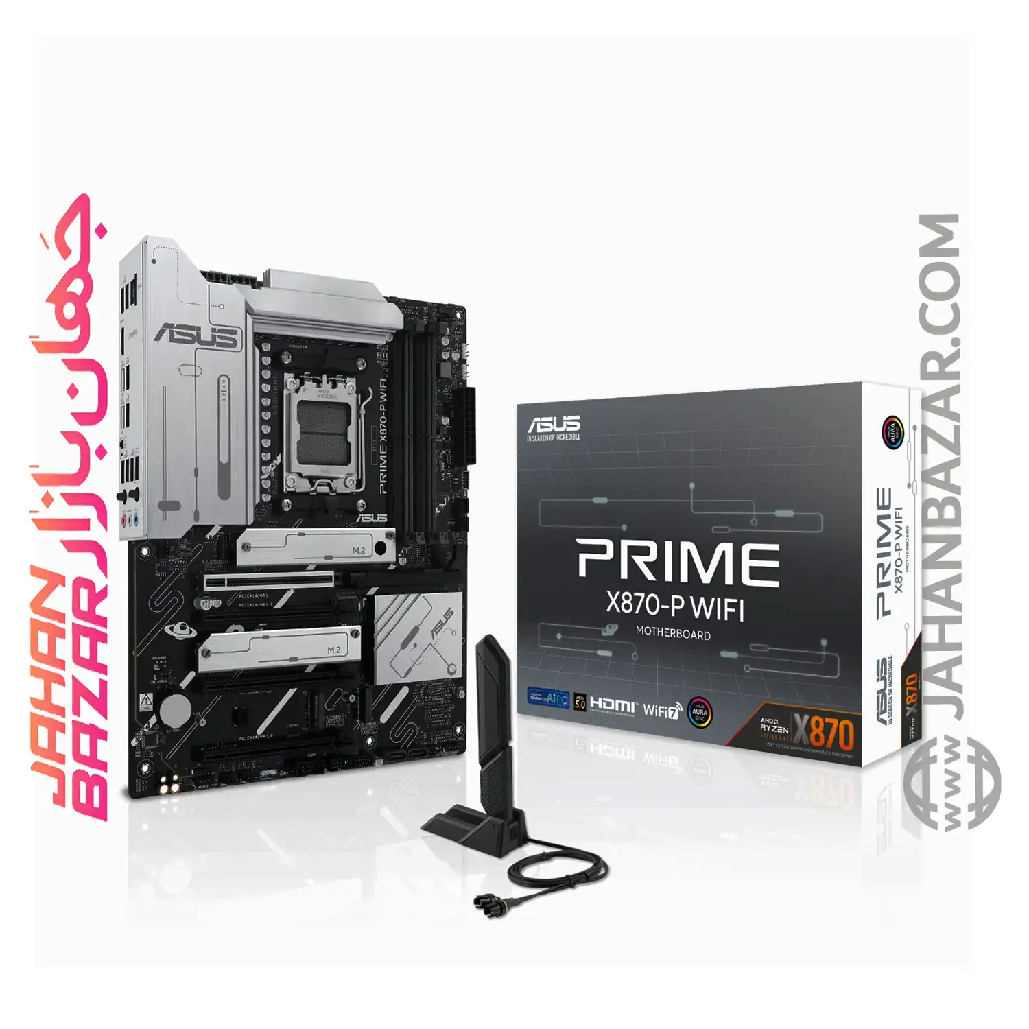 مادربرد ایسوس ASUS مدل ASUS Prime X870-P WIFI از جهان بازار بخریم 👍
