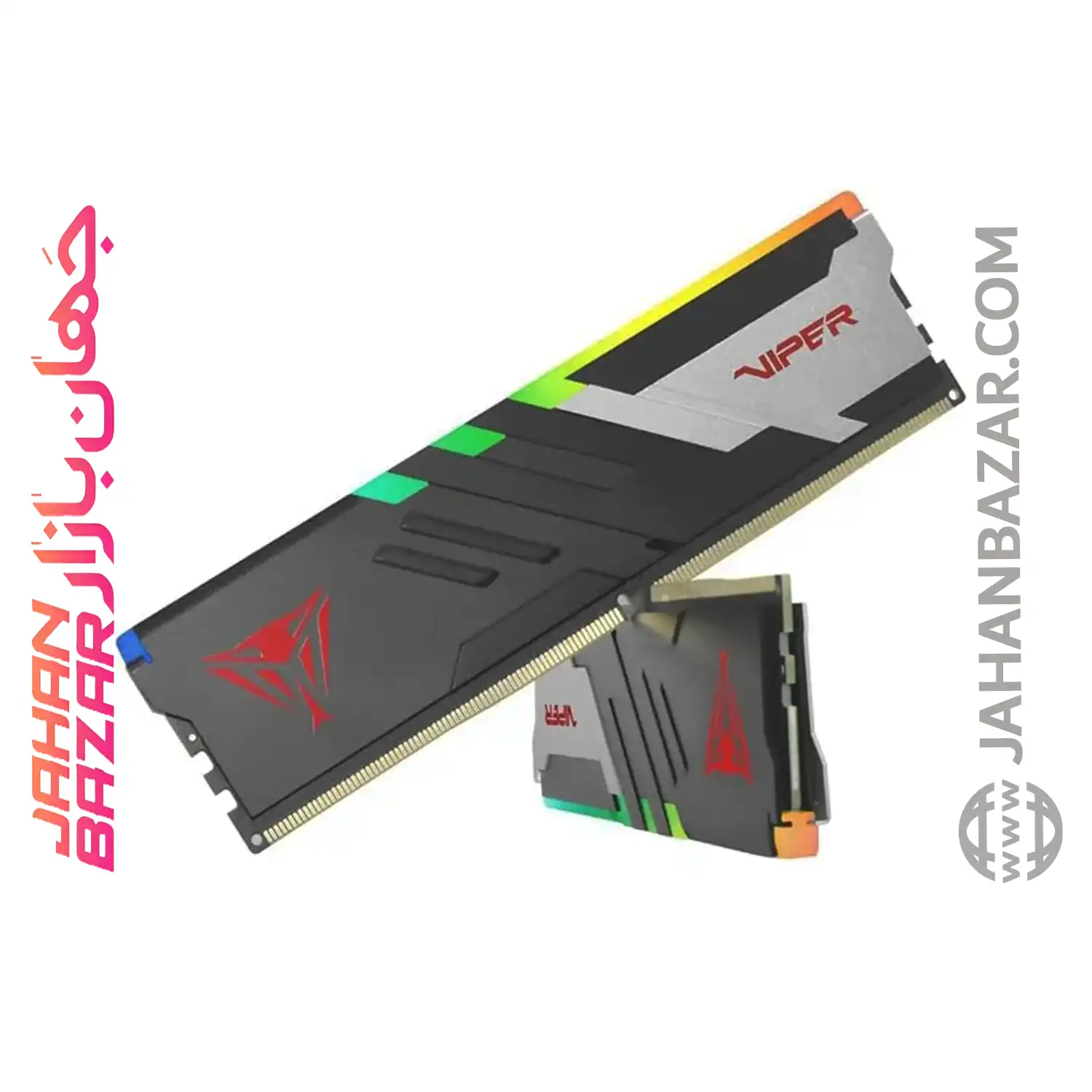 رم دسکتاپ پاتریوت DDR5 تک کاناله CL36 MHz 5200 PATRIOT VIPER VENOM RGB ظرفیت 32GB از جهان بازار بخریم 👍