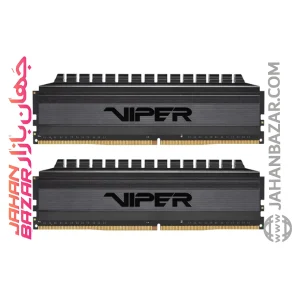 خرید رم دسکتاپ DDR4 CL18 MHz ۴۱۳۳ PATRIOT BLACKOUT EDITION 16GB از جهان بازار