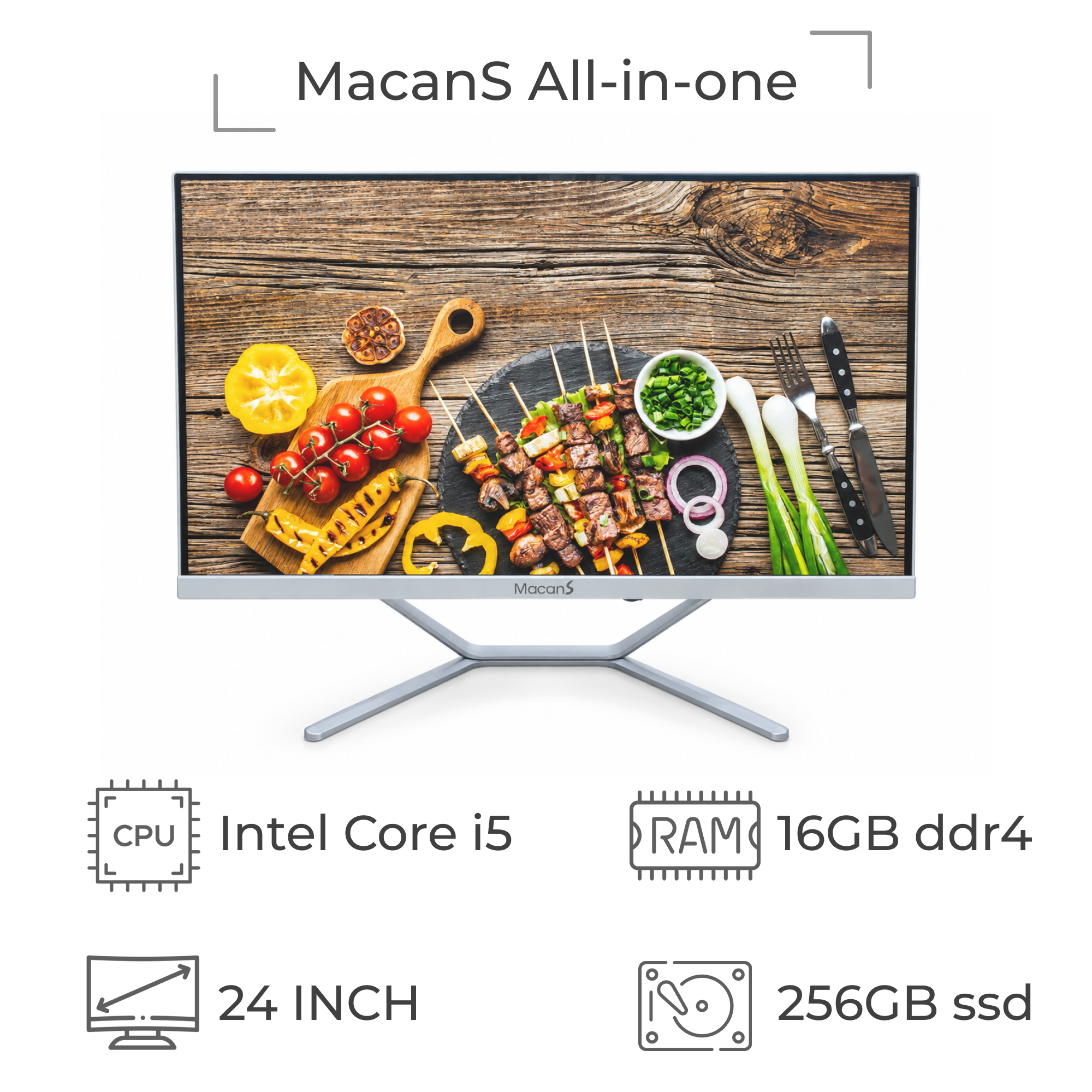 آل این وان استوک MacanS پردازنده i5 نسل 11